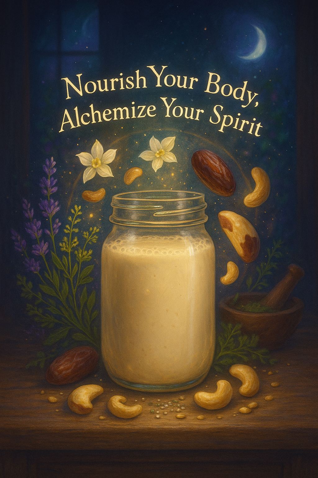 Nut Milk Magic: Creamy Cashew Milk That Nourishes Body & Soul